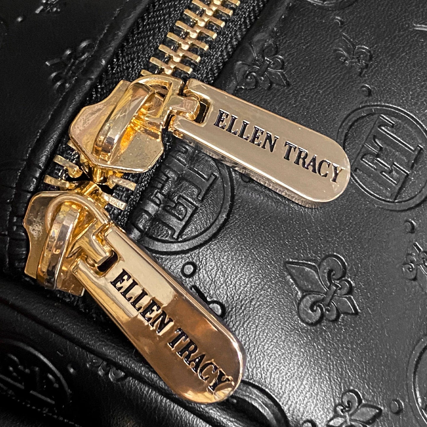 Ellen Tracy 20 Inch Signature Print Embossed Duffel