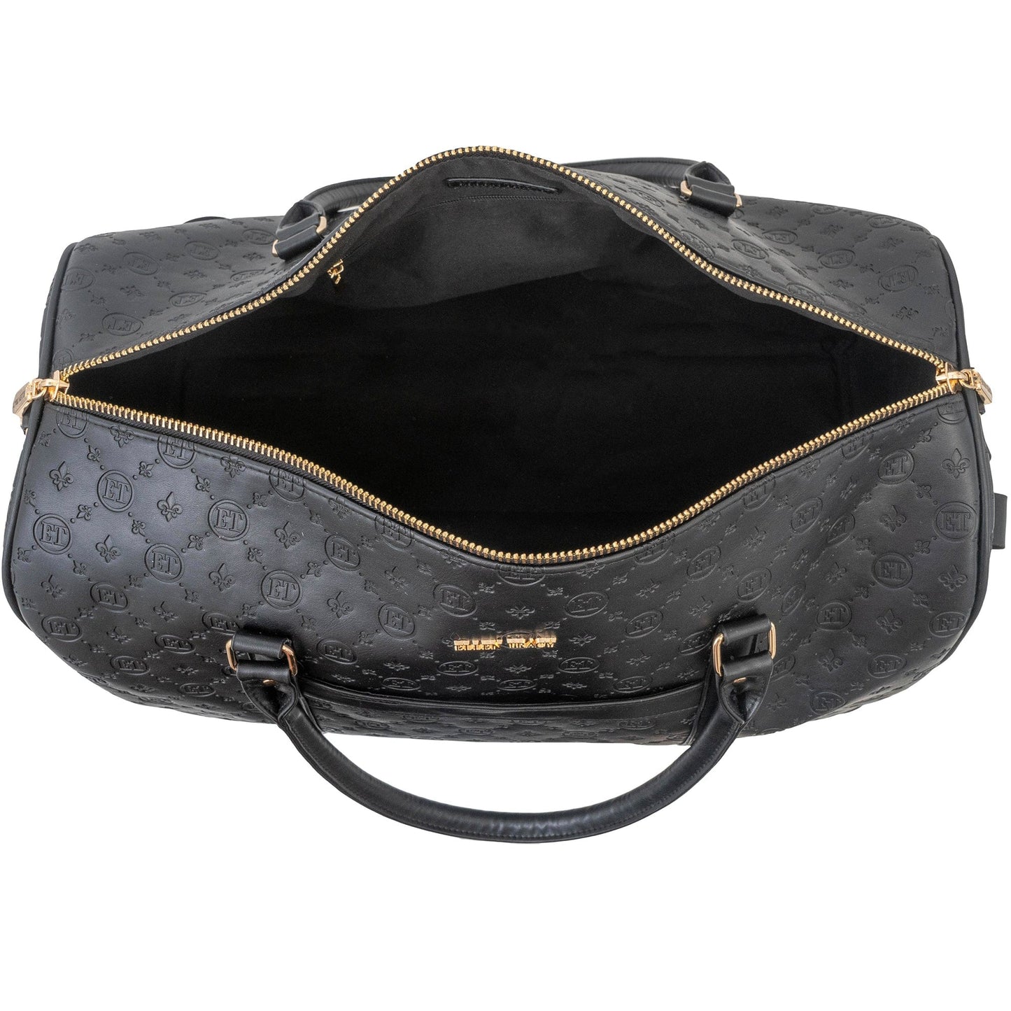 Ellen Tracy 20 Inch Signature Print Embossed Duffel