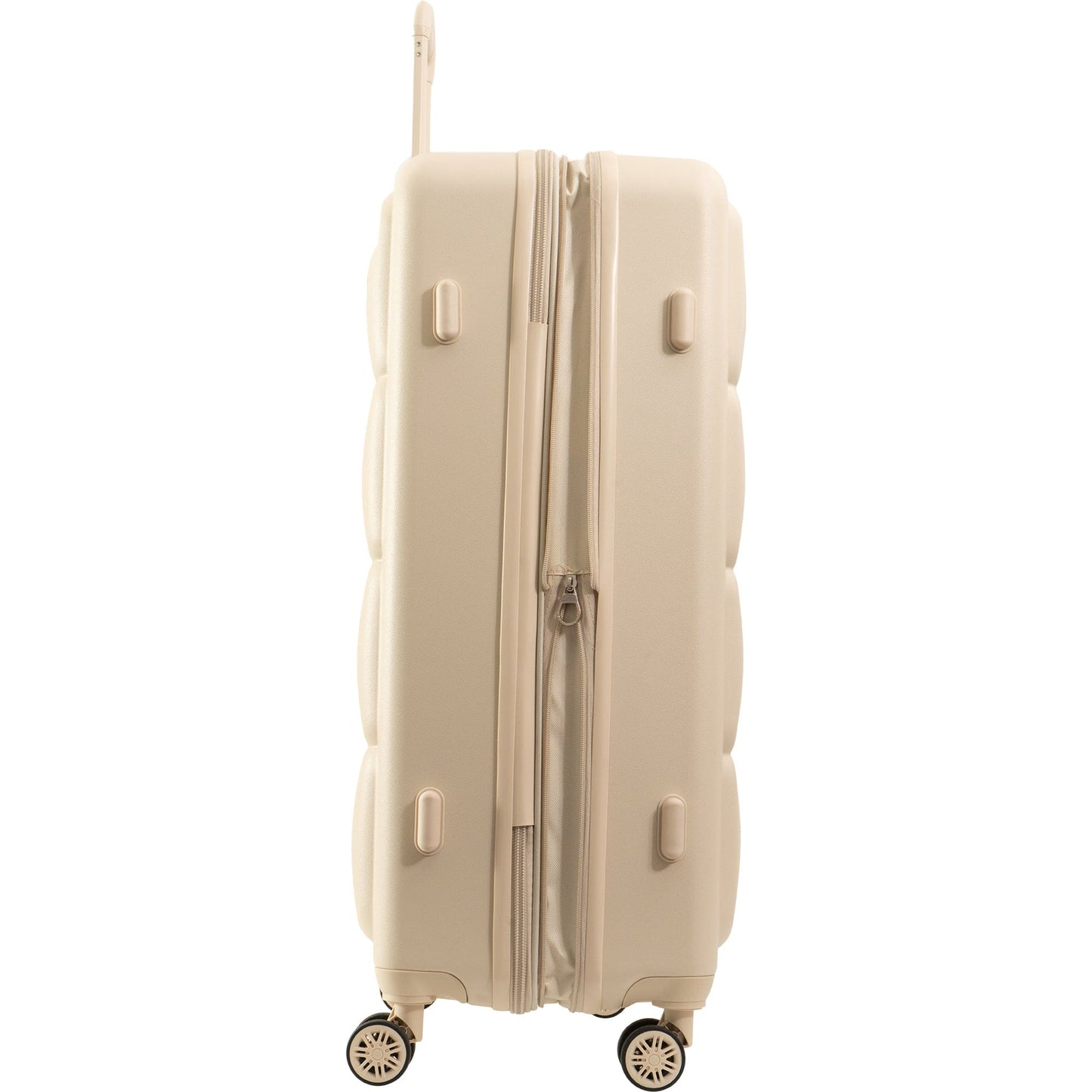 Max Studio The Square Embossed ABS 2-Piece Hard-Sided Luggage Set