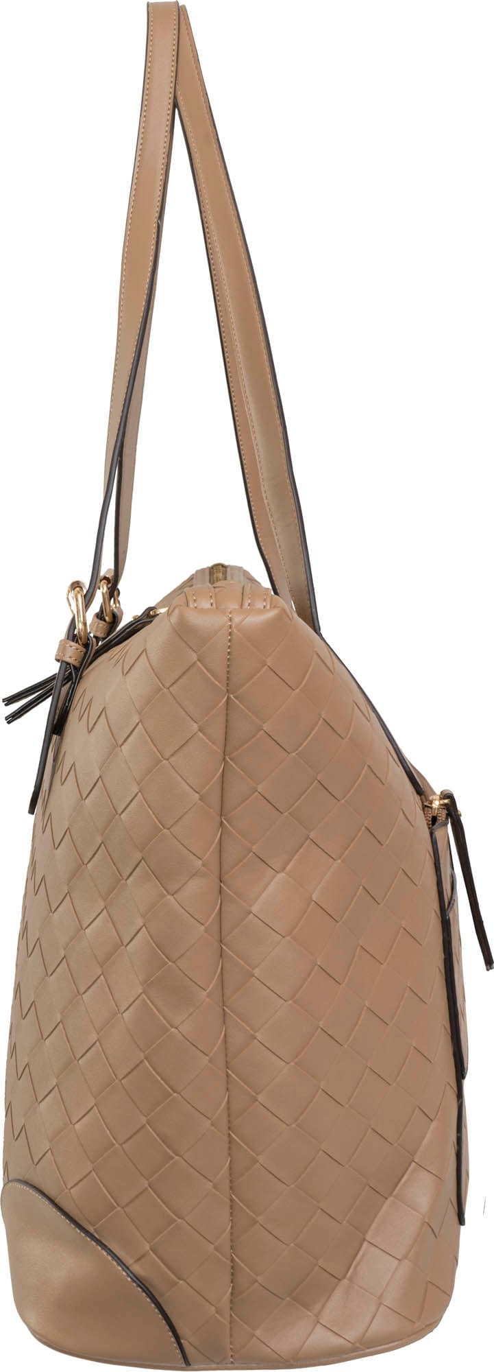 Ellen Tracy 20 Inch Smooth Woven Large Travel Workbook Tote Bag