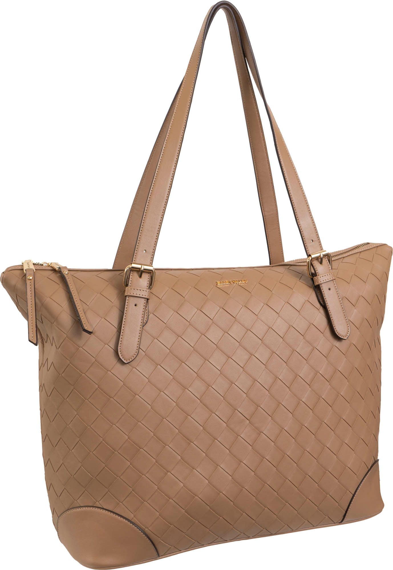 Ellen Tracy 20 Inch Smooth Woven Large Travel Workbook Tote Bag
