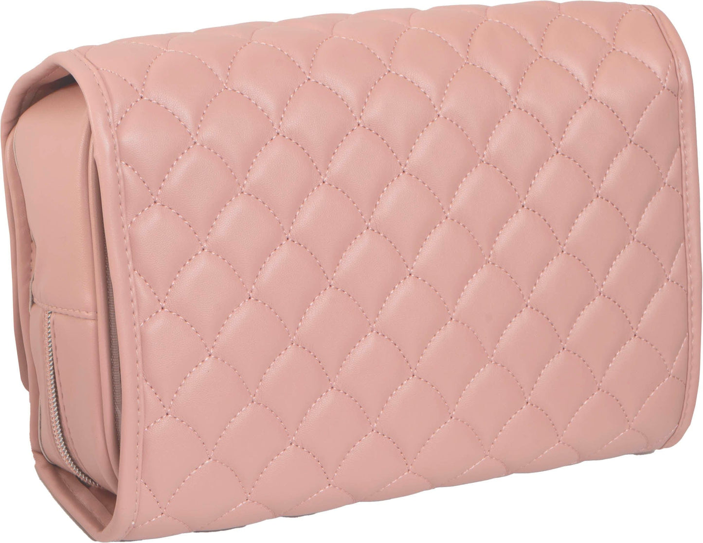 Joan & David Teardrop Quilted Roll Hanging Toiletry Organizer Bag