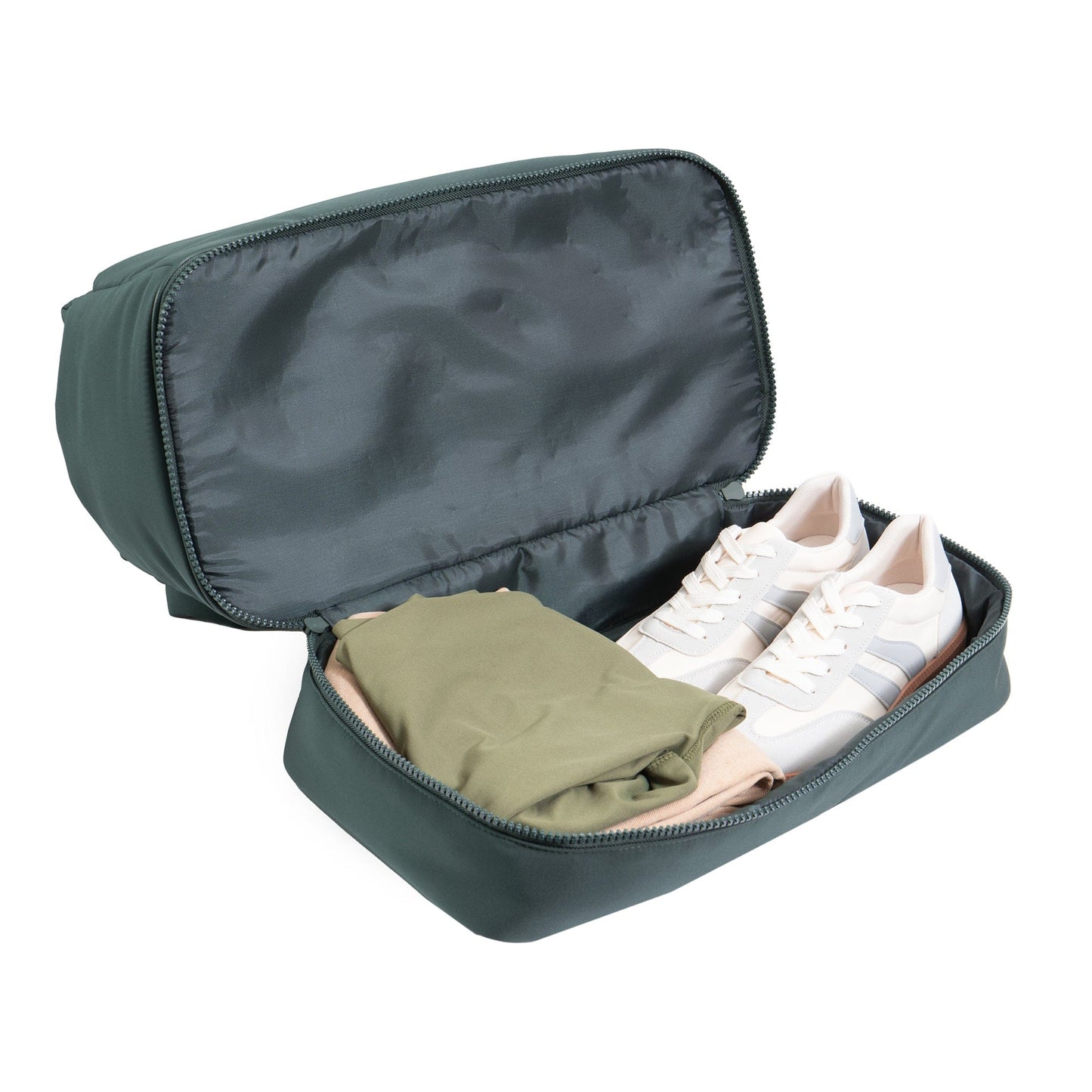 Joan & David 18 Inch High Density Sport Nylon Drop Bottom Duffel Bag