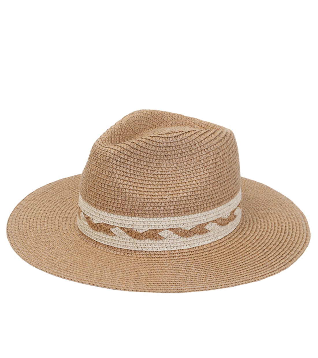 Max Studio Braided Straw Panama