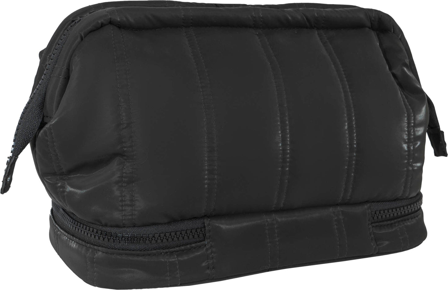 Max Studio Tubular Quilted Nylon Toiletry Pouch