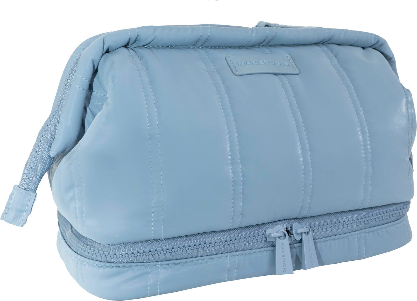 Max Studio Tubular Quilted Nylon Toiletry Pouch