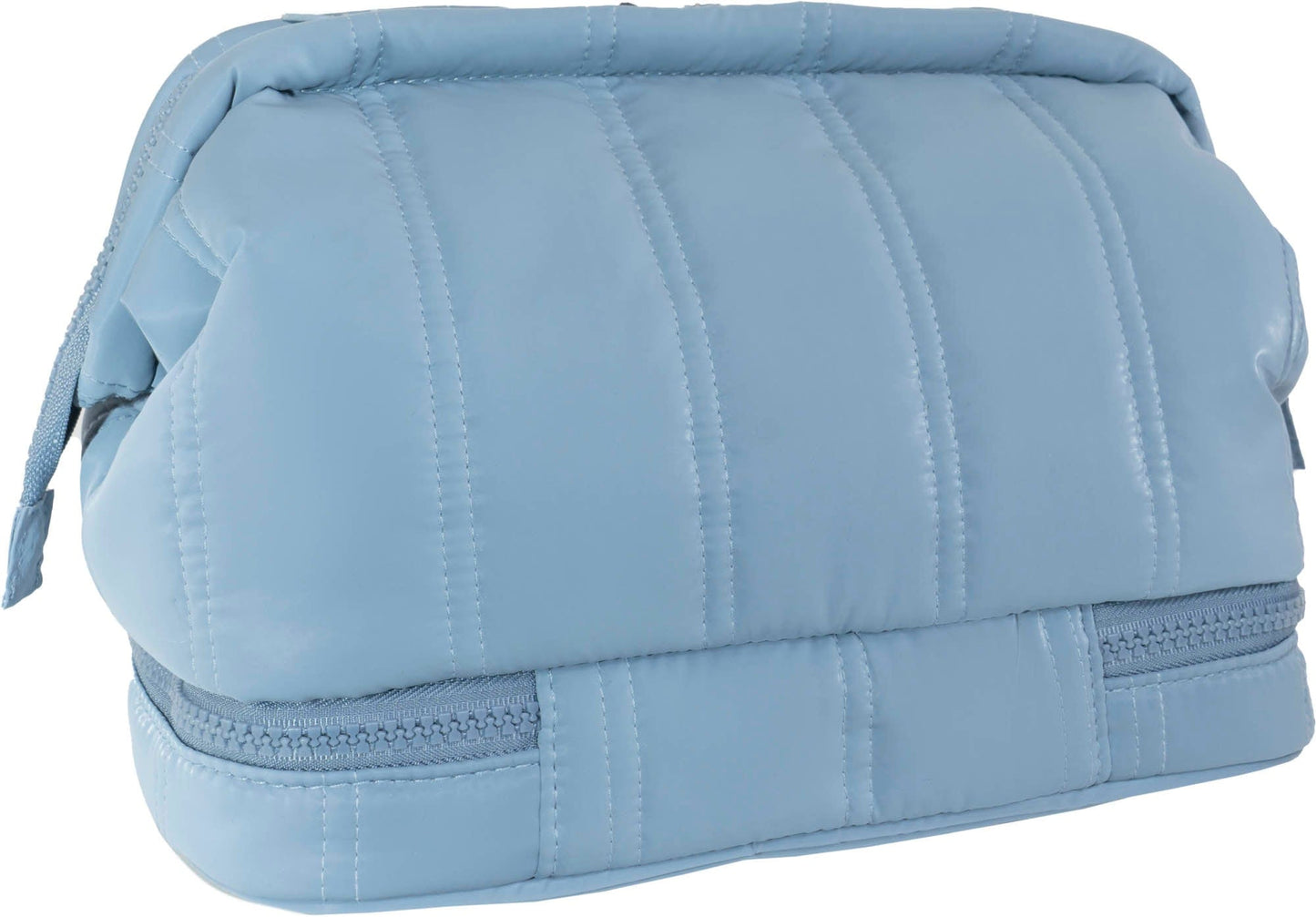 Max Studio Tubular Quilted Nylon Toiletry Pouch