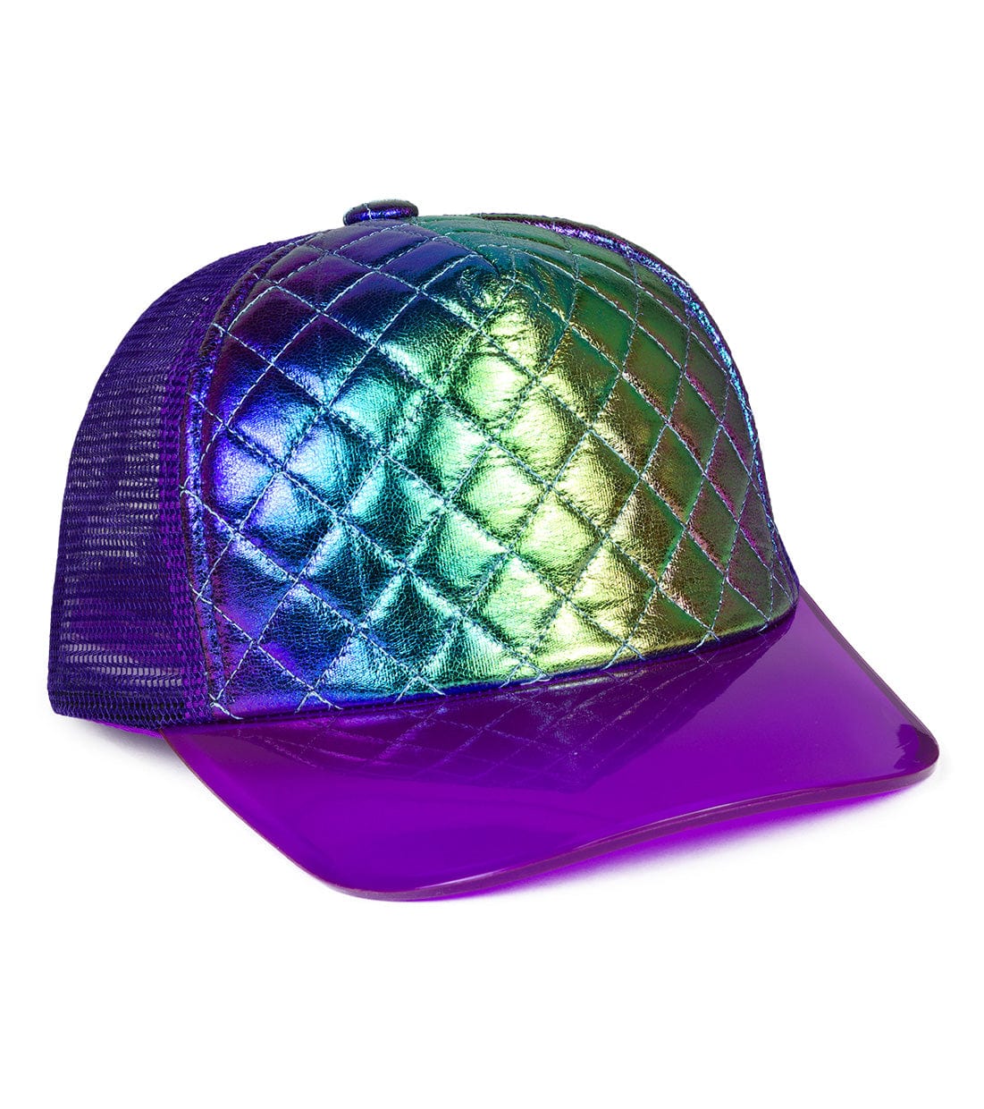 Magid Diamond Quilted Acrylic Brim Baseball Cap