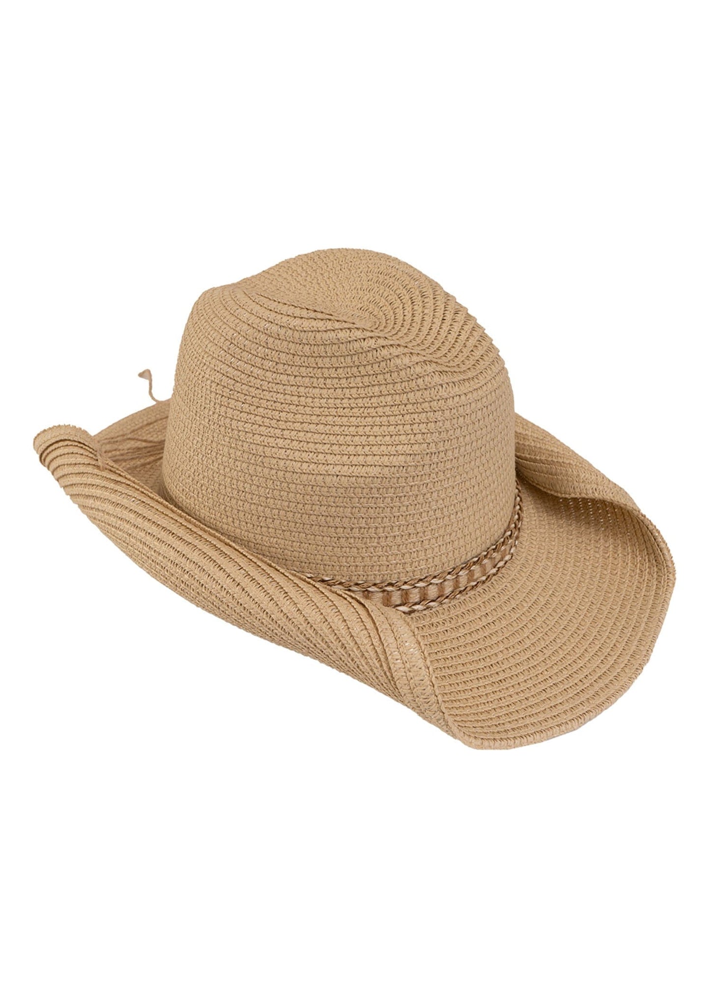 Magid Braided Straw Cowboy Hat