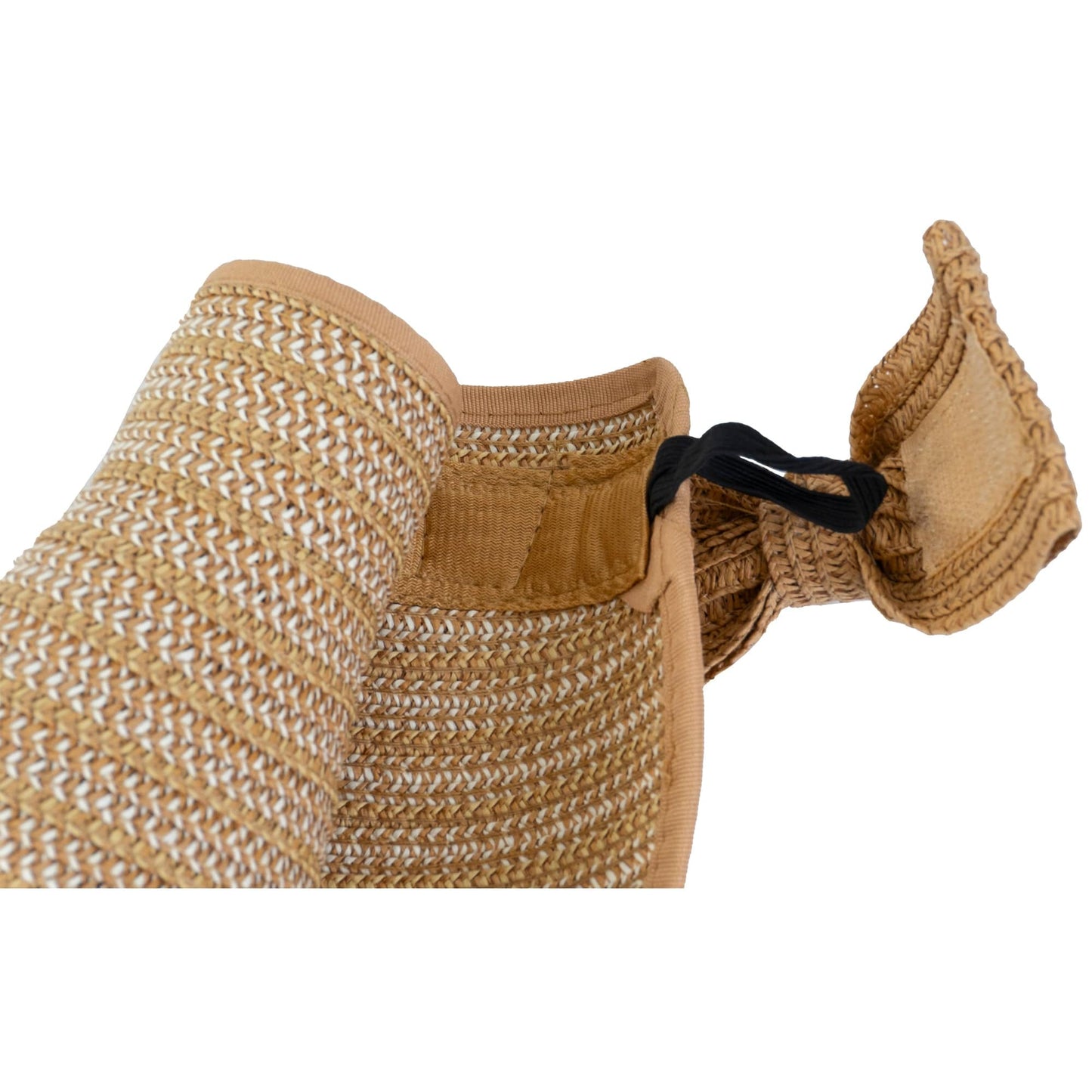 Magid Two Tone Straw  Fold Up Roll Up Visor