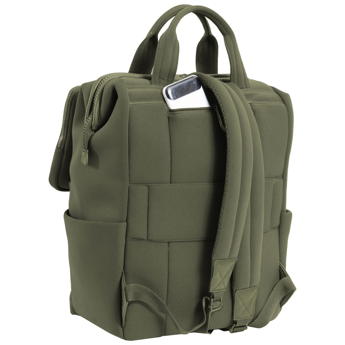 Max Studio The Audrey 18 Inch Neoprene Travel Workbook Backpack