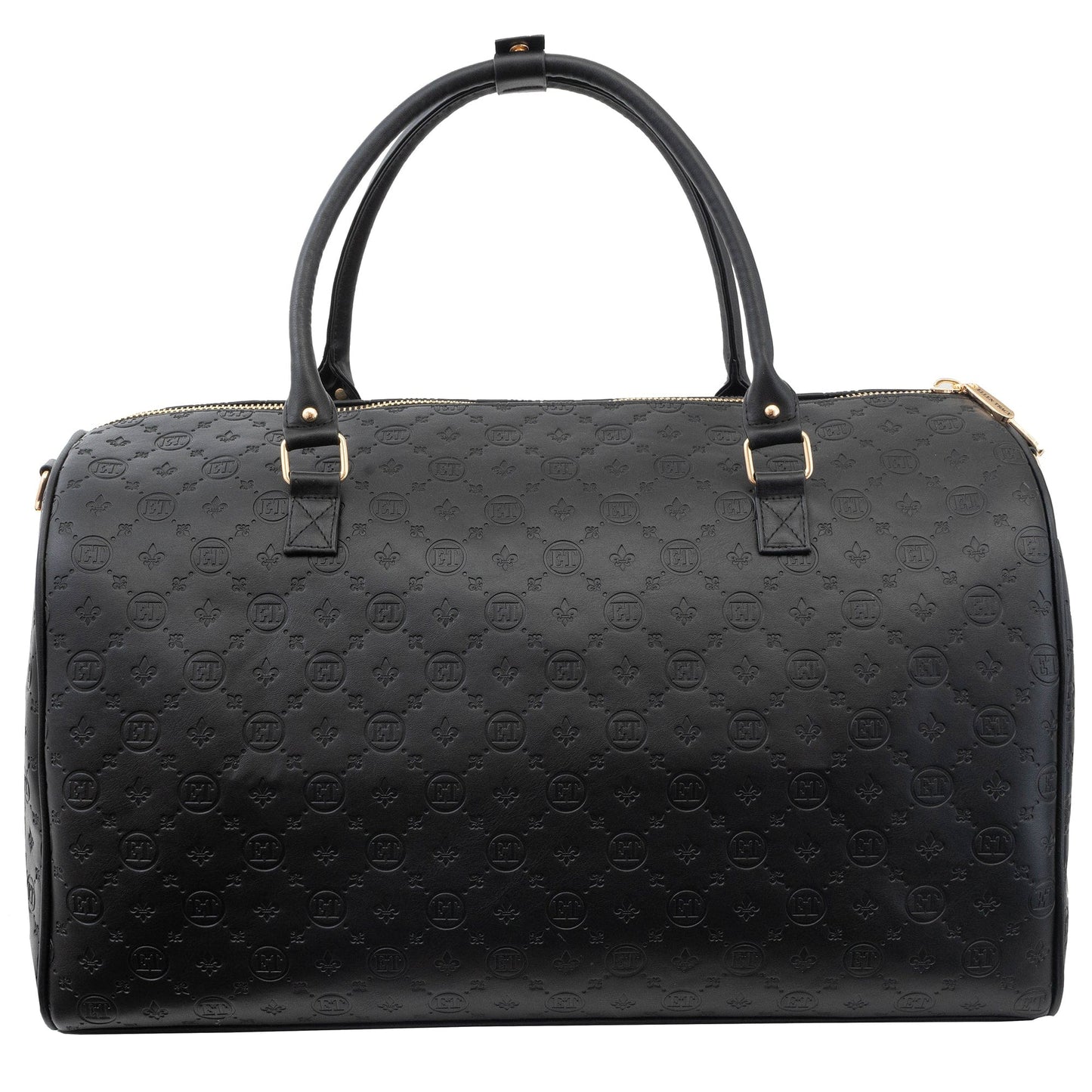 Ellen Tracy 20 Inch Signature Print Embossed Duffel