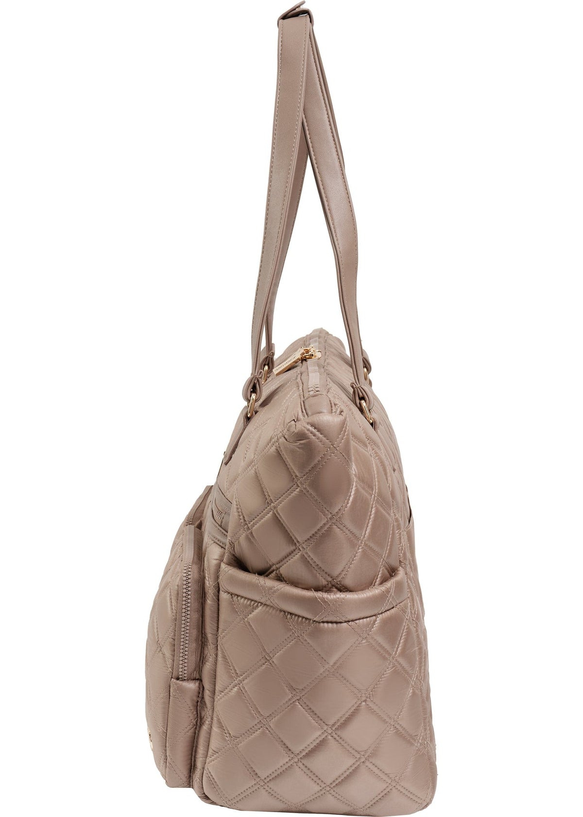 Joan & David The Bailey Diamond Quilted Tote