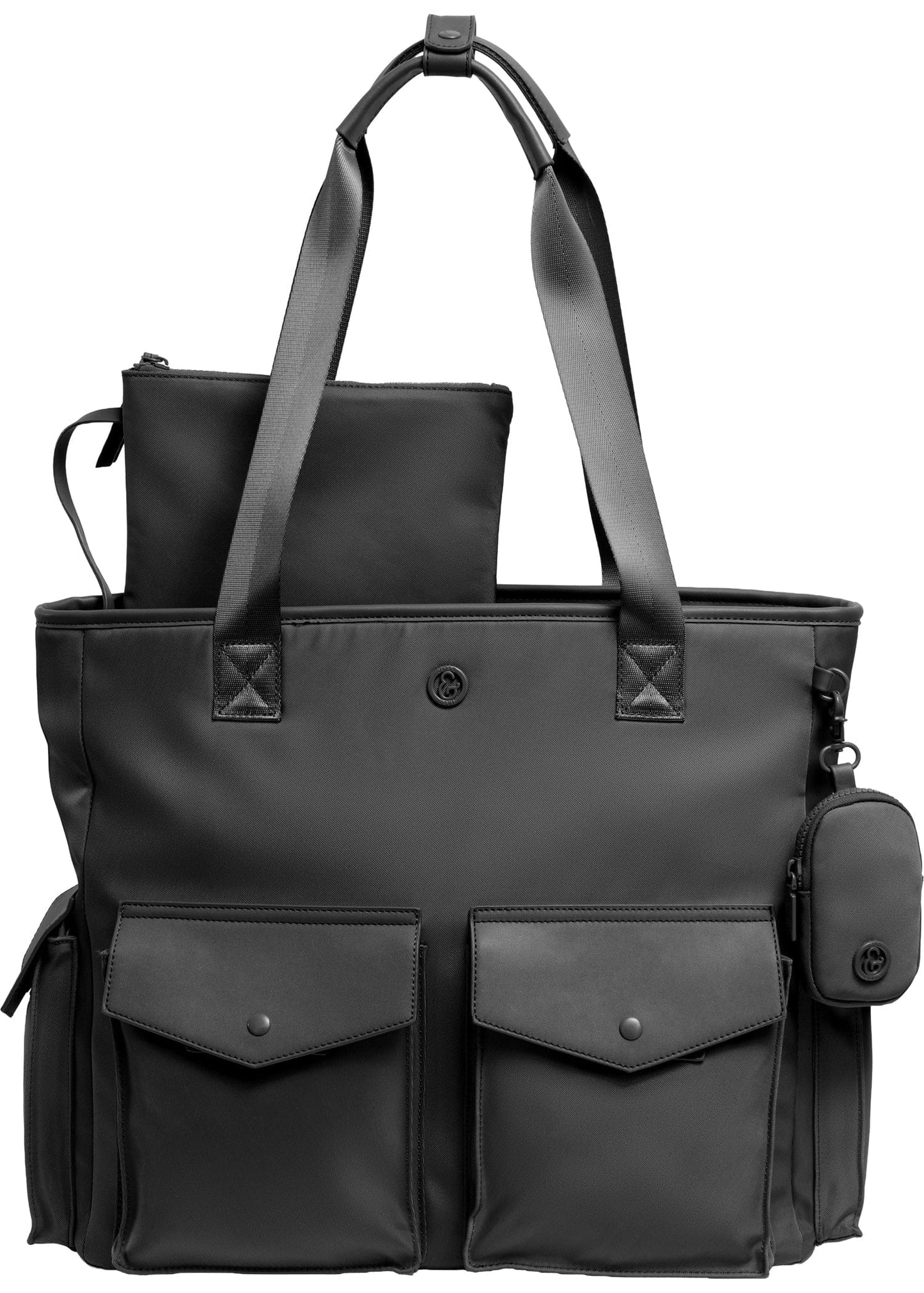 Joan & David The Karli Twill Nylon Square Tote