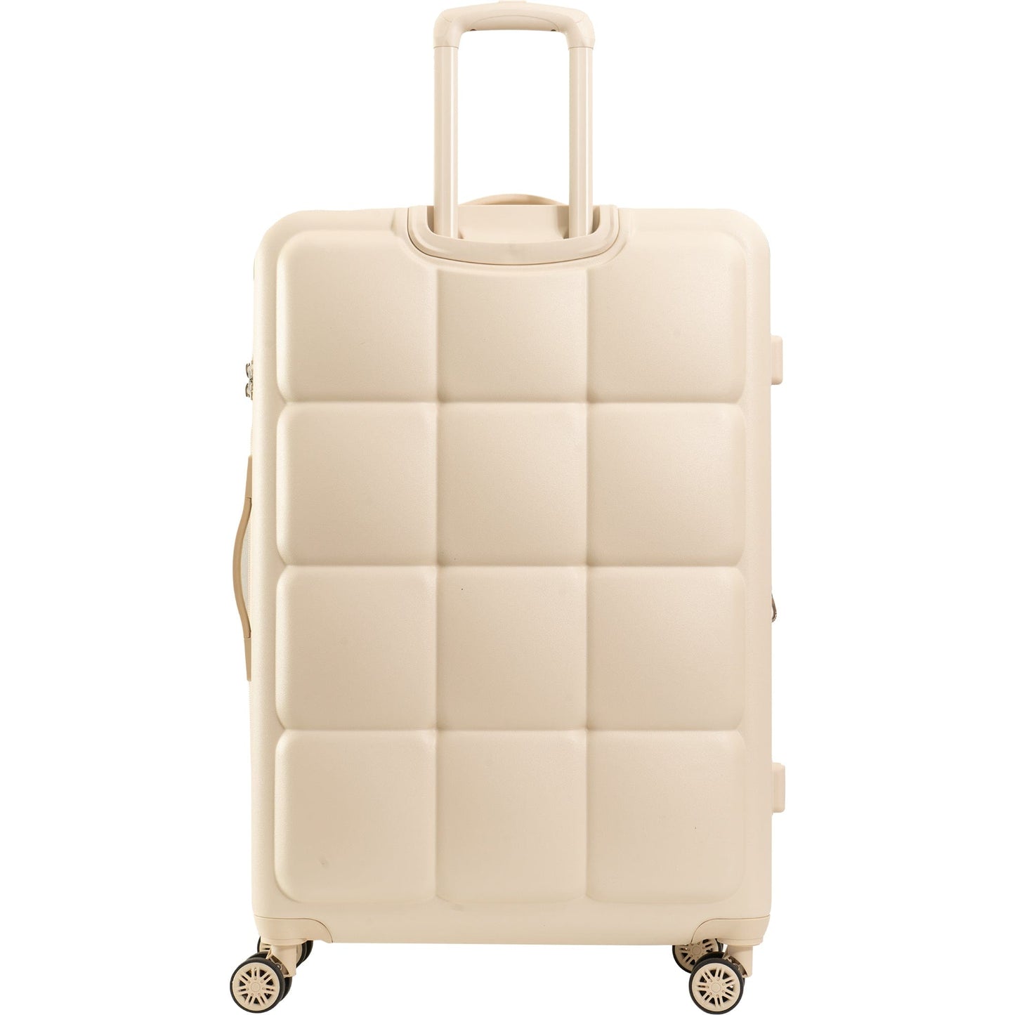 Max Studio The Square Embossed ABS 2-Piece Hard-Sided Luggage Set