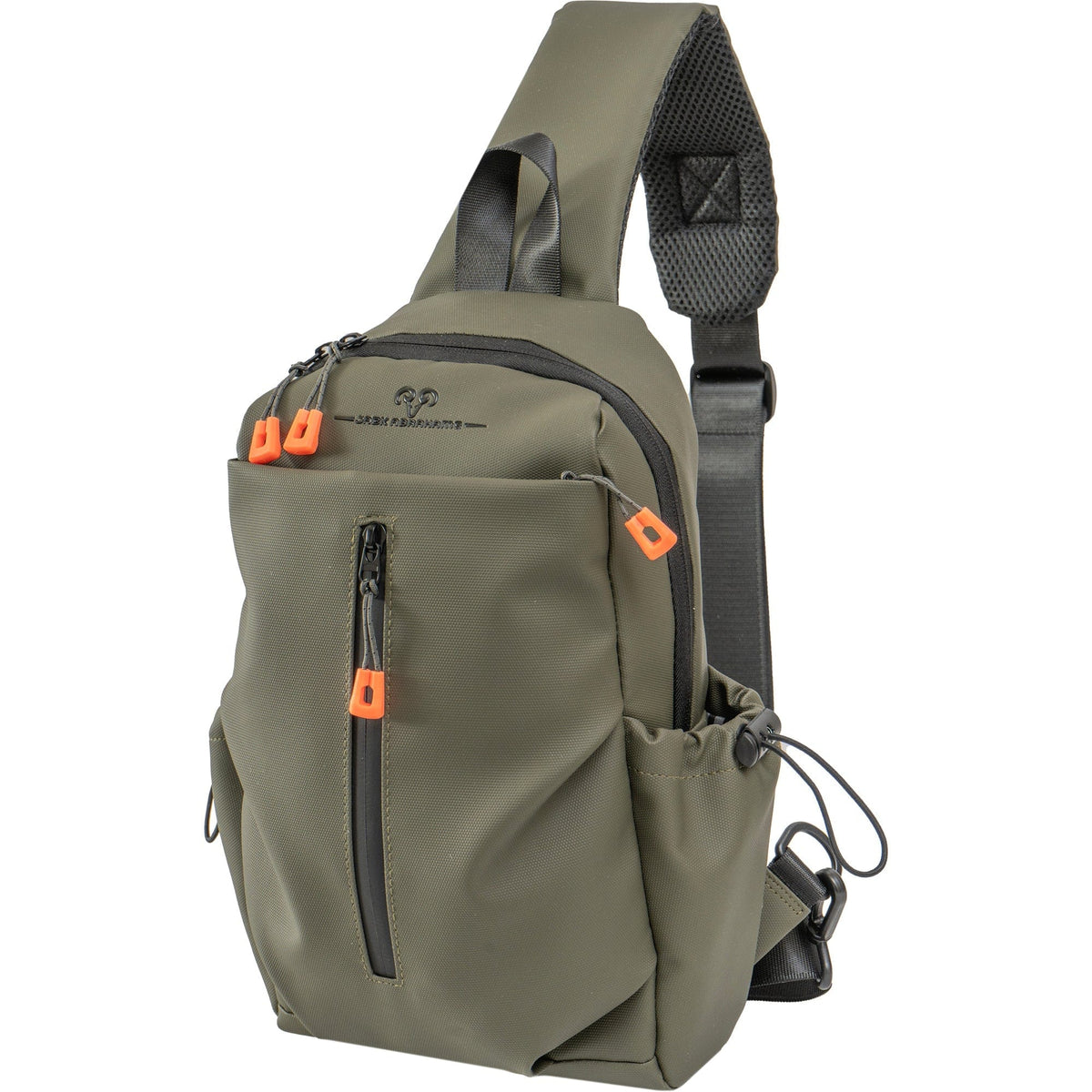 The Ashland | 16-In Textured Tarpaulin Crossbody Sling Bag