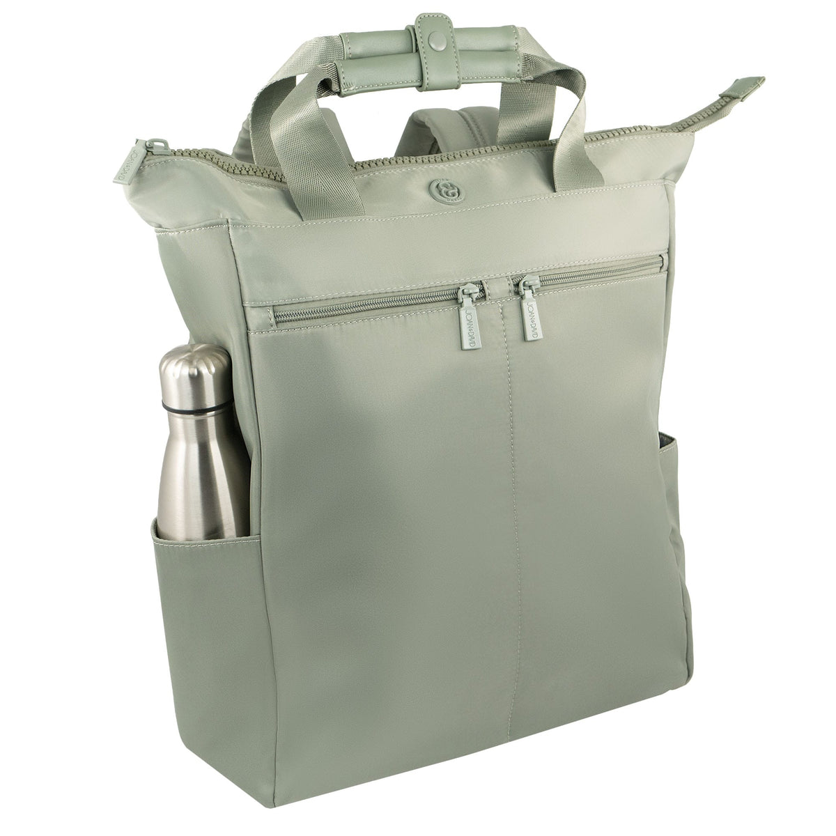 Joan & David The Whitney 18 Inch Twill Nylon Backpack