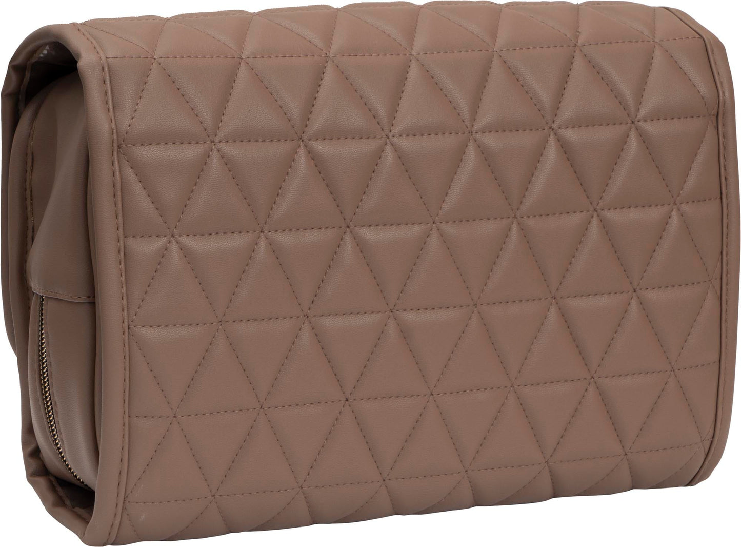 Joan & David Triangle Quilted Roll Hanging Toiletry Organizer Bag
