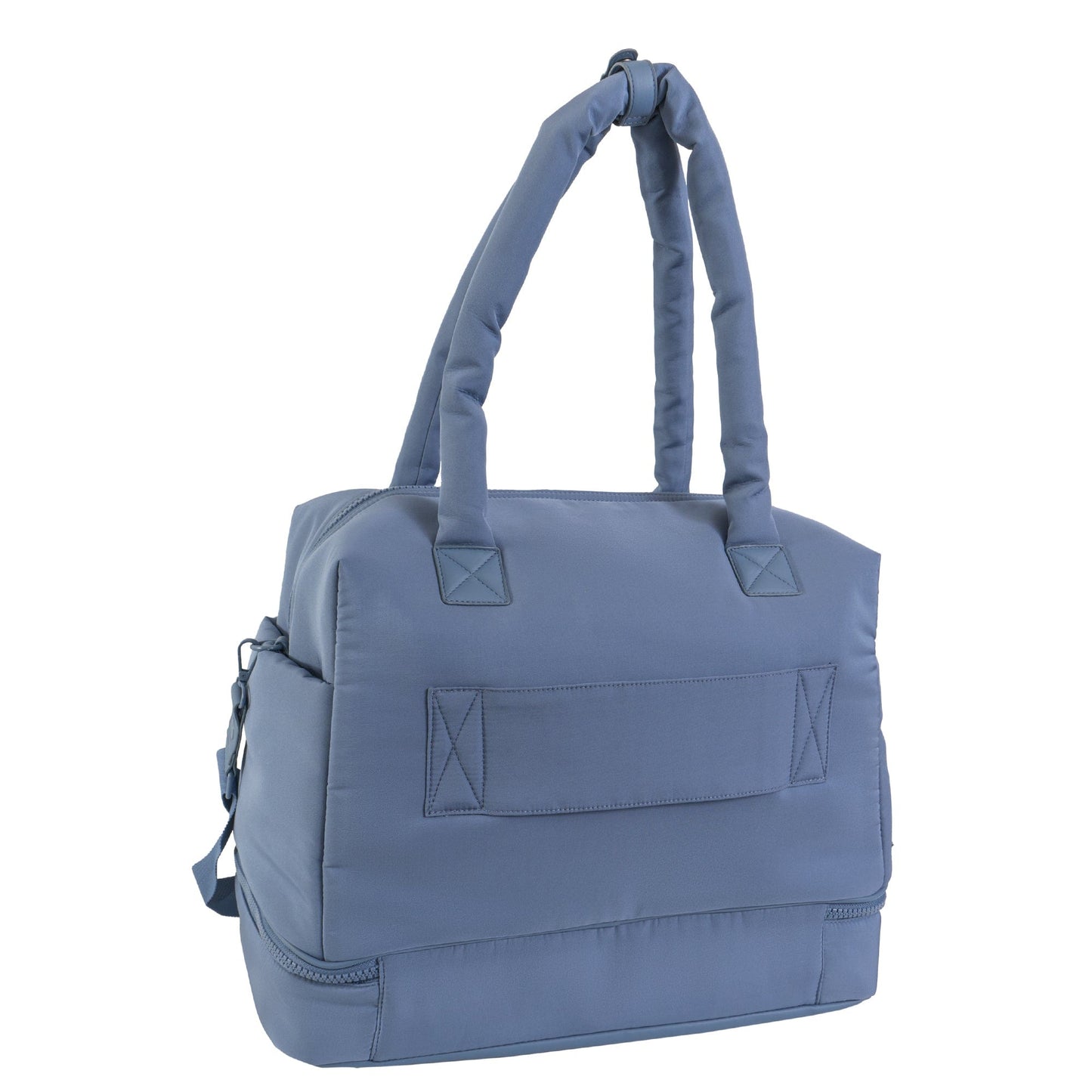 Joan & David 18 Inch High Density Sport Nylon Drop Bottom Duffel Bag