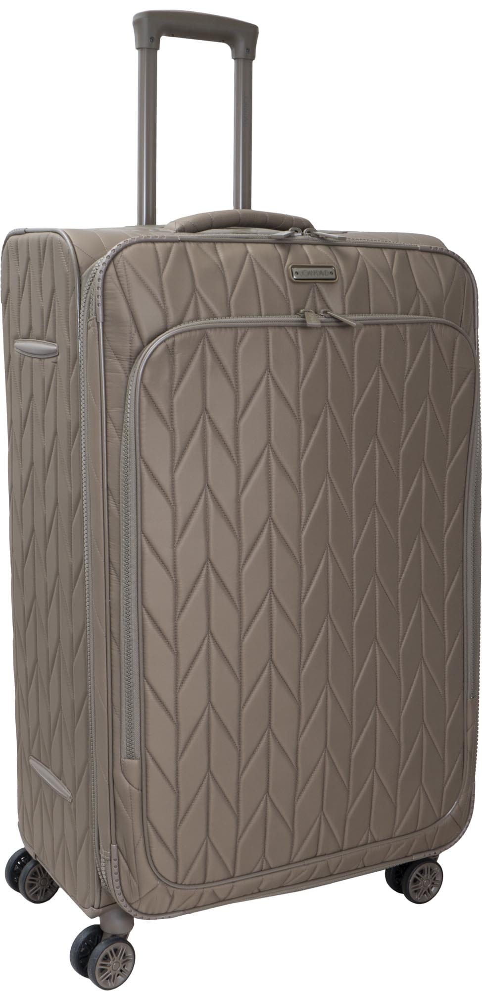 Joan & David 4 Piece Chevron Quilted Parachute Nylon Luggage Set