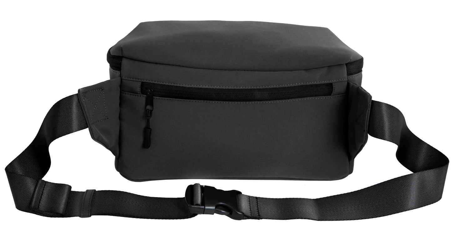 Joan & David High Density Nylon Passport Sling Bag