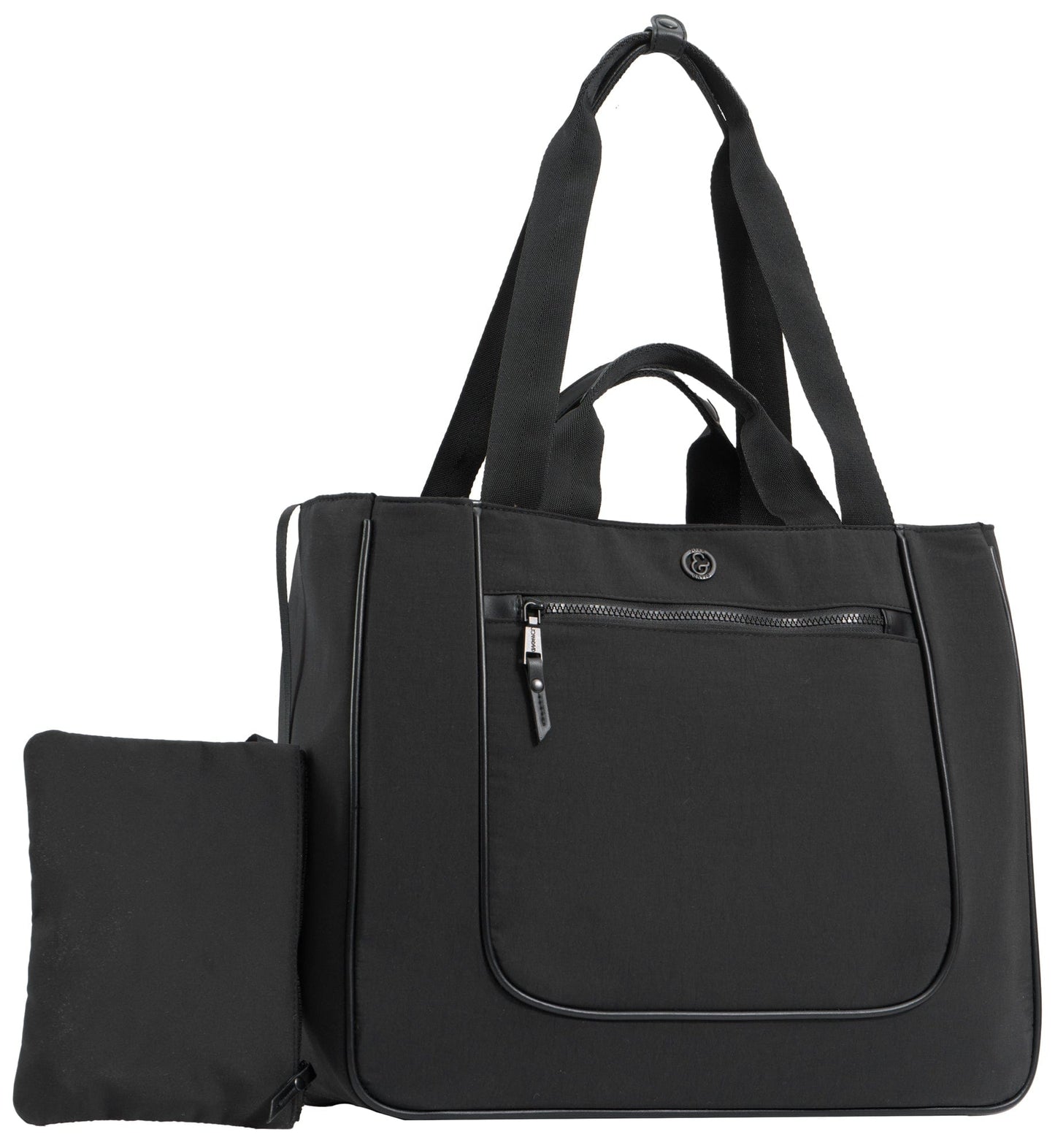 Joan & David Double Handle Workbook Nylon Tote