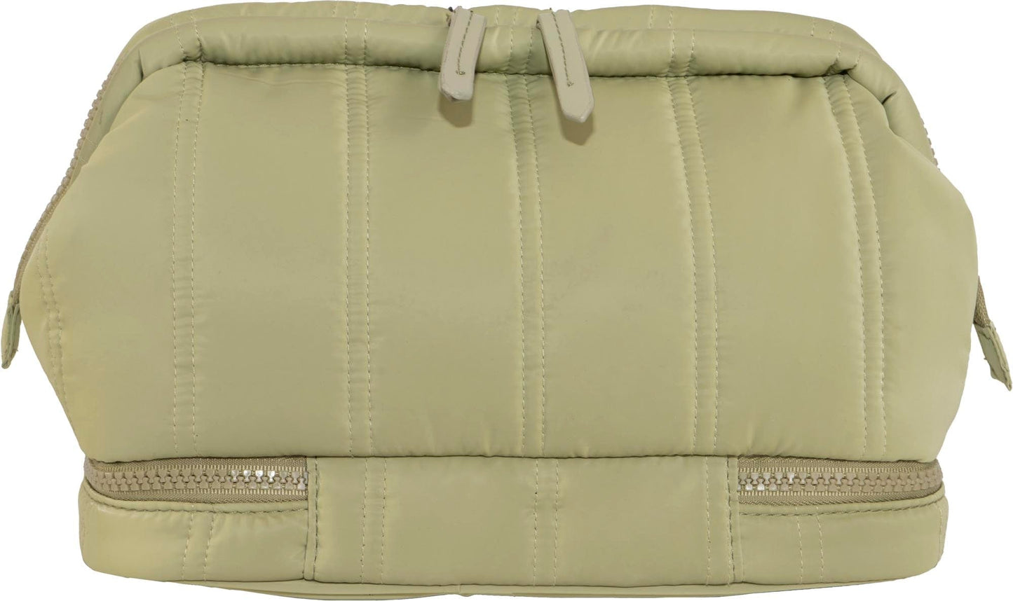 Max Studio Tubular Quilted Nylon Toiletry Pouch