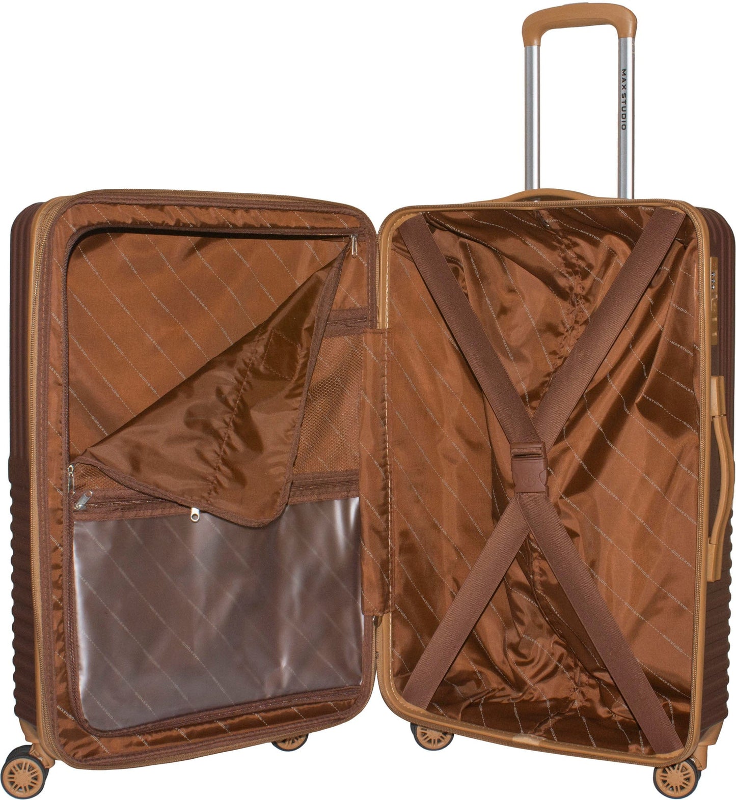 Max Studio PC 3-Piece Luggage Set Odessa Collection