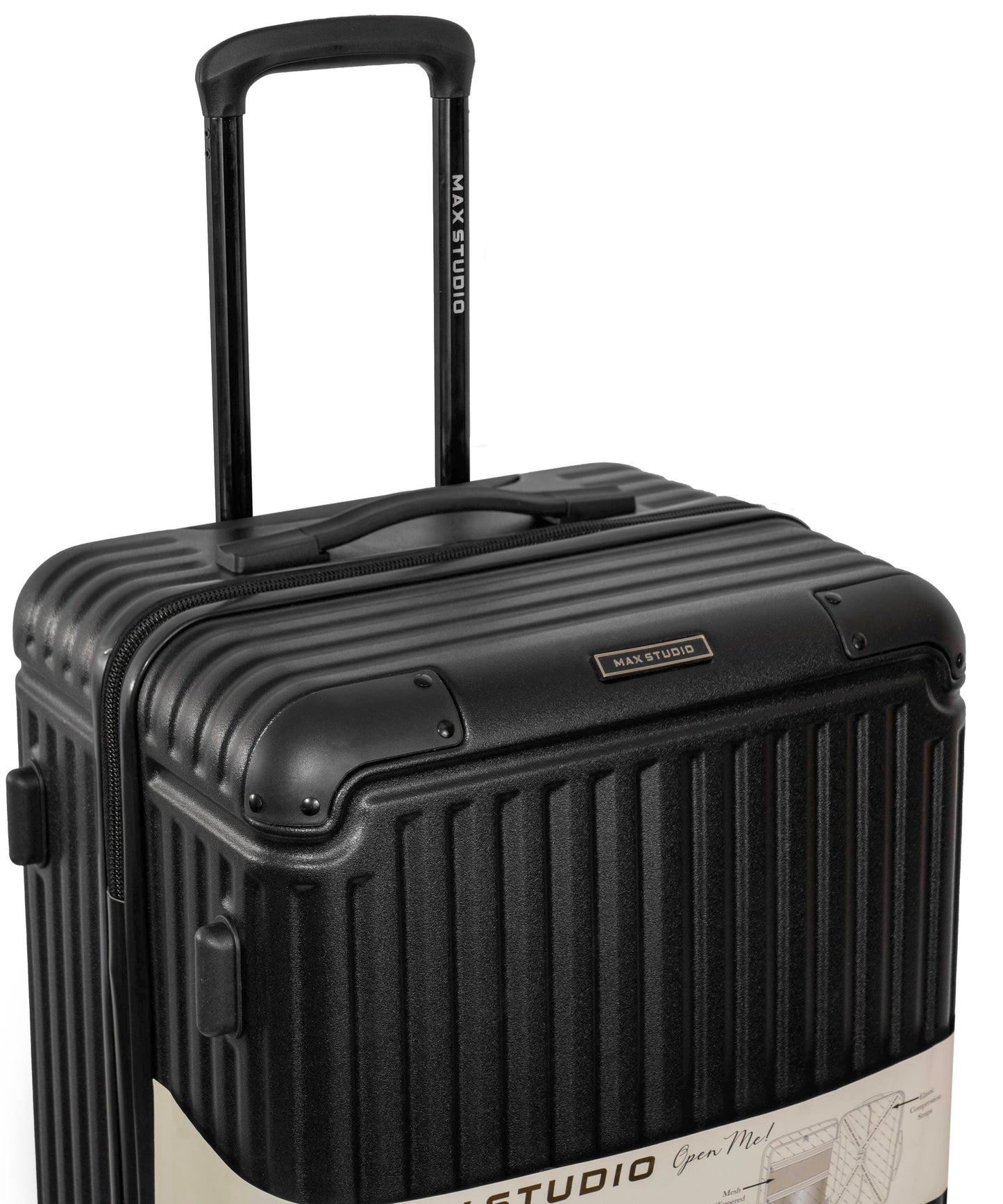 Max Studio ABS 3-Piece Luggage Set Santorini Collection