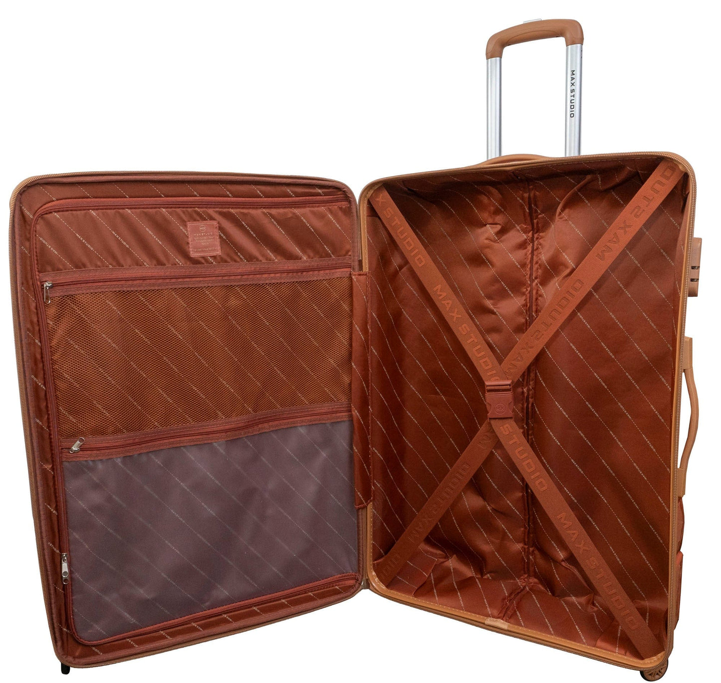 Max Studio PC 3-Piece Luggage Set Valletta Collection