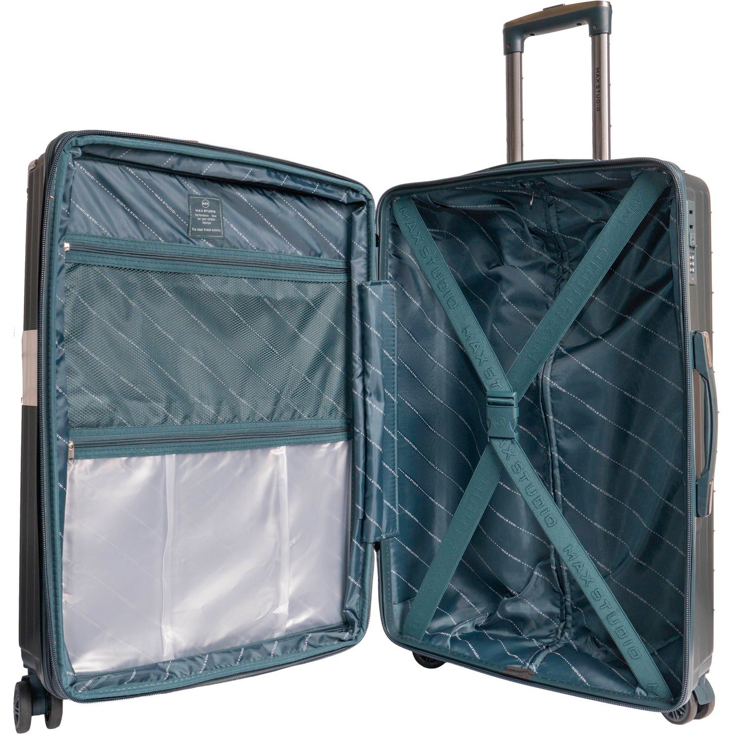 Max Studio The Edin ABS 3-Piece Luggage Set