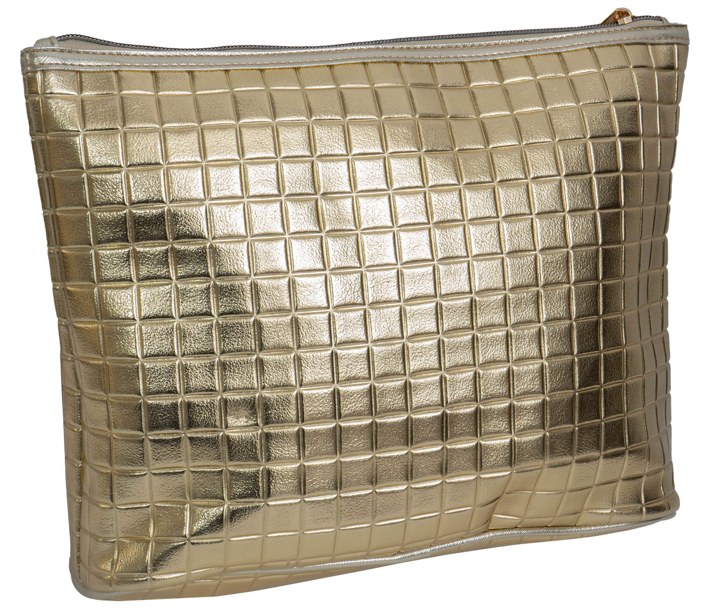 Rebecca & Rifka Metallic Embossed Large Toiletry Pouch