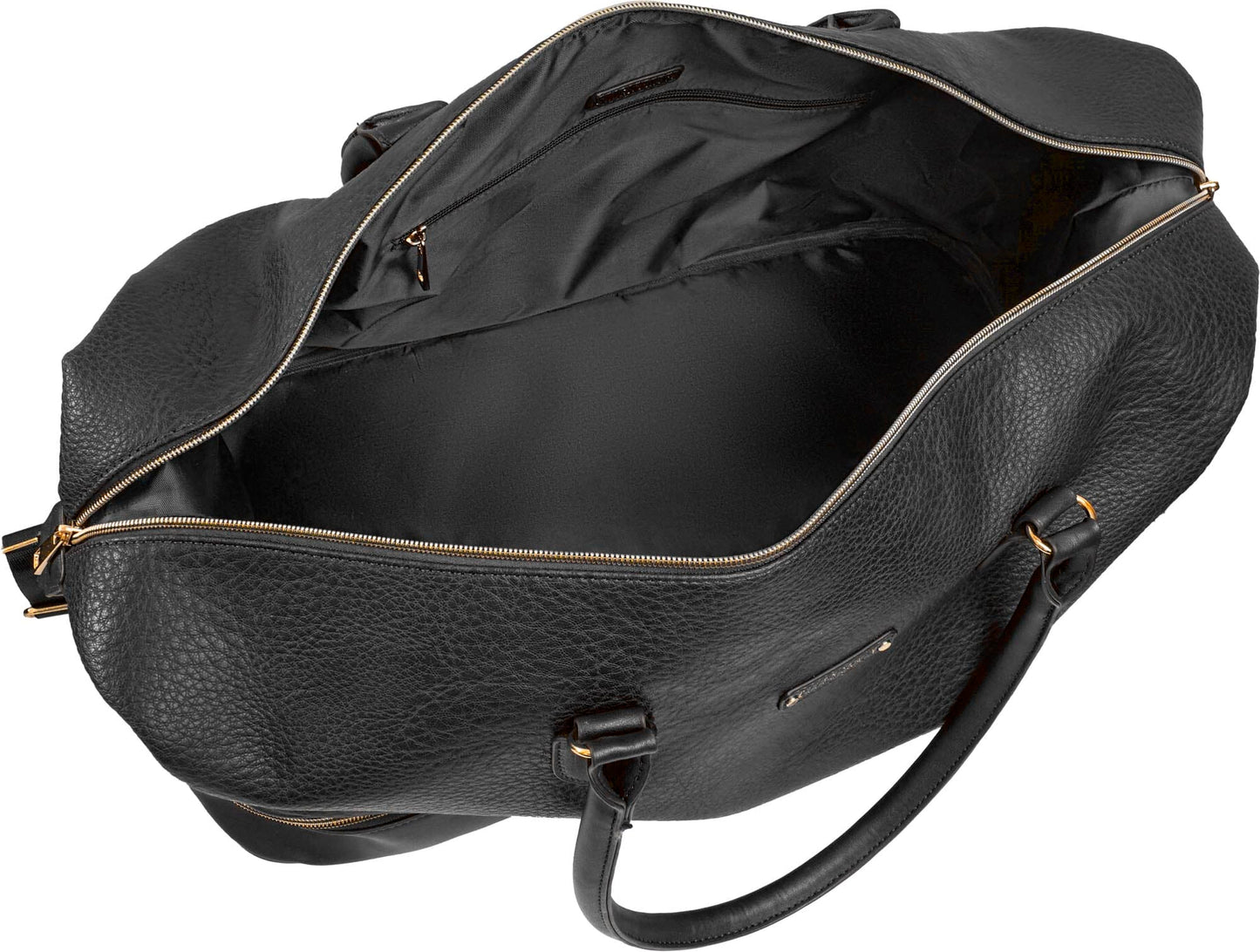 Ellen Tracy 20 Inch Pebble Grain Drop Bottom Duffel