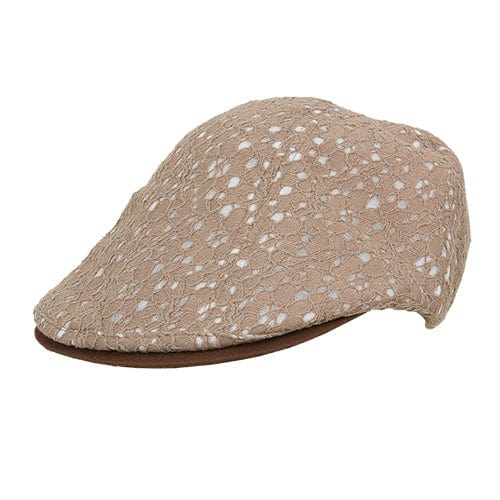 Magid Cotton Eyelet Flat Cap