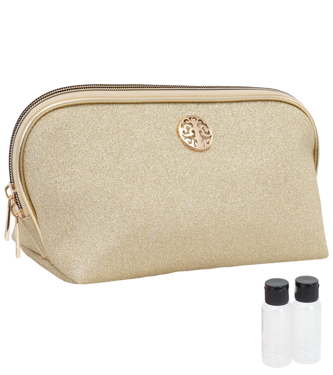 Rebecca & Rifka Glitter Dome Cosmetic Case