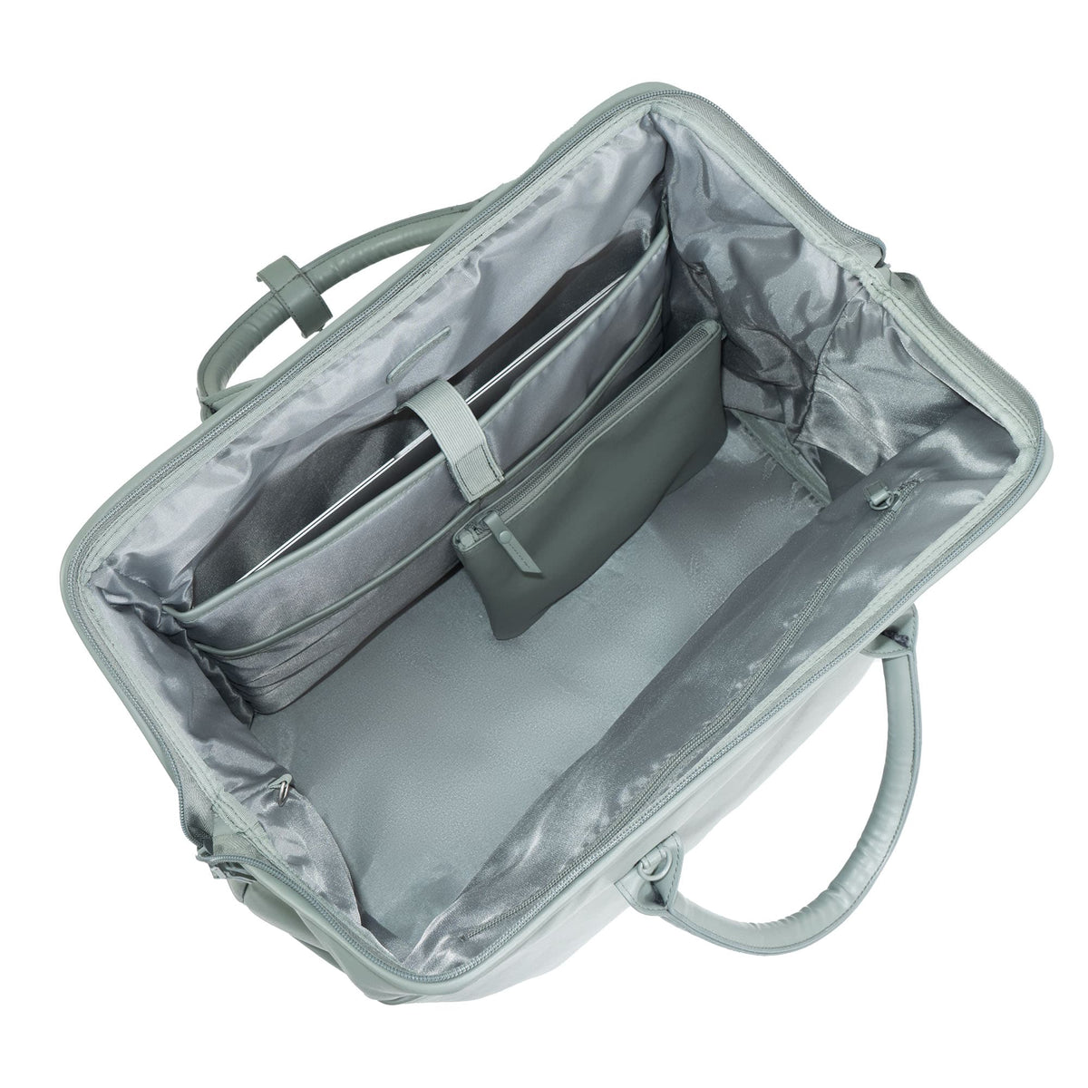 Max Studio 18 Inch Smooth Faux Vachetta PU Frame Weekender Duffle