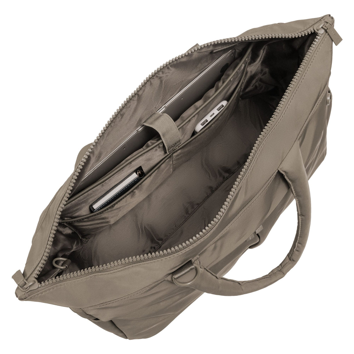 Max Studio The Sylvia 21 Inch Twill Nylon Double Handle Weekender Duffle