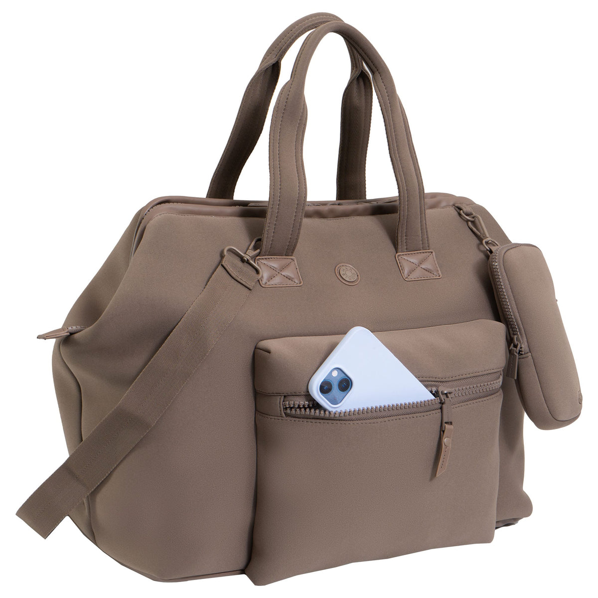 Max Studio 18 Inch Neoprene Frame Workbook Travel Weekender Duffle