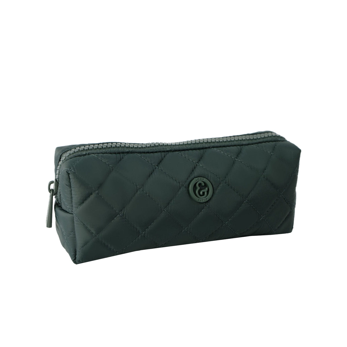 Joan & David The Diamond Quilted Nylon 4 Piece Toiletry Set