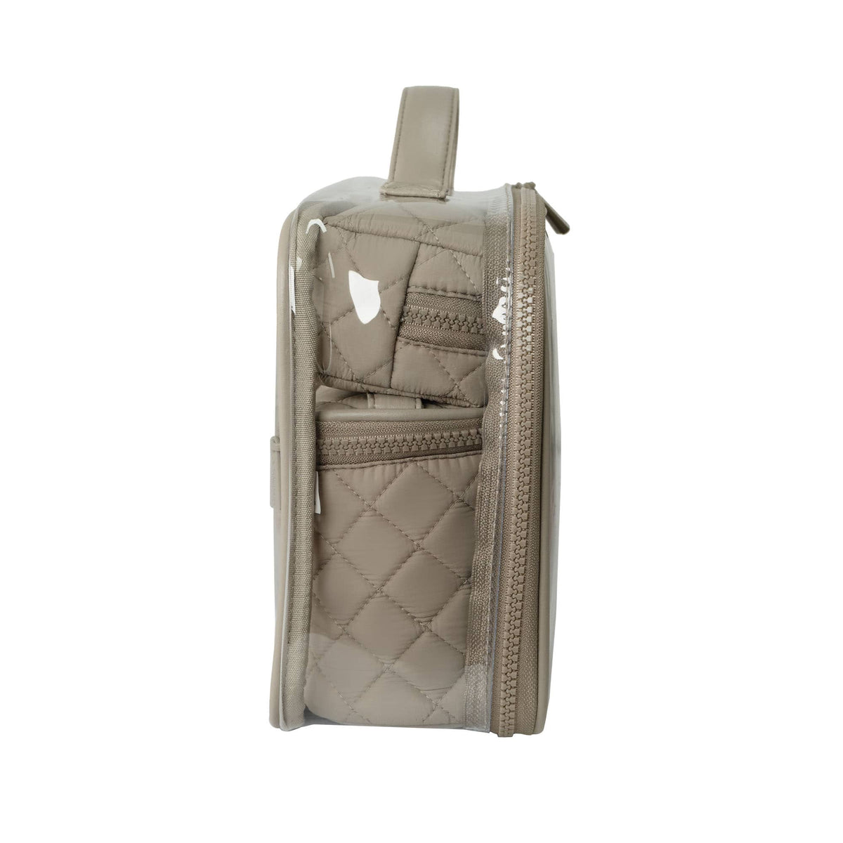 Joan & David The Diamond Quilted Nylon 4 Piece Toiletry Set