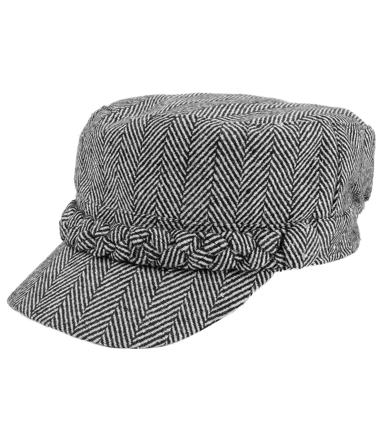 Jones New York Herringbone Cadet Cap